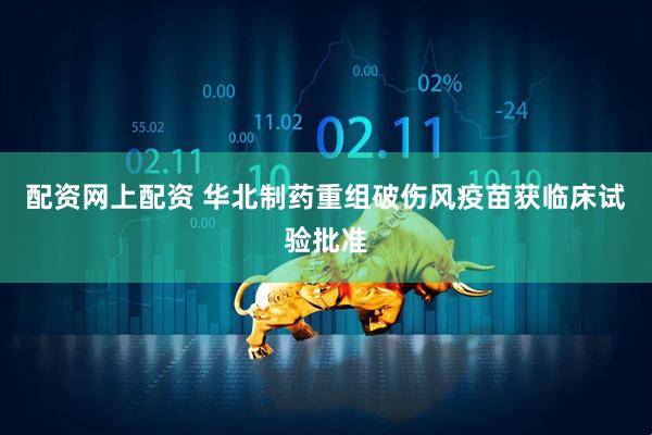 配资网上配资 华北制药重组破伤风疫苗获临床试验批准